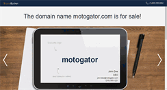 Desktop Screenshot of motogator.com