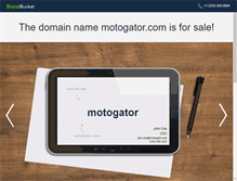 Tablet Screenshot of motogator.com